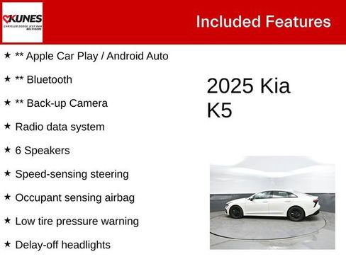 Used 2025 Kia K5 LXS FWD image 3
