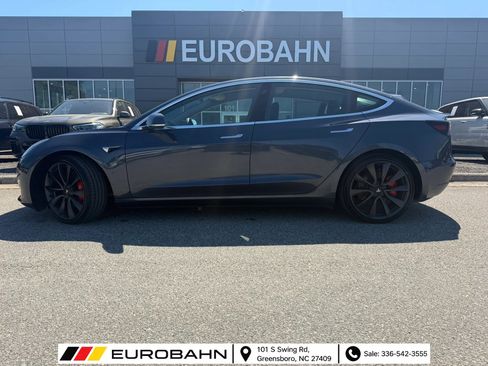 Used 2020 Tesla Model 3 Performance AWD/4WD image 2