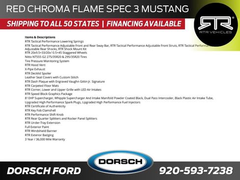 New 2025 Ford Mustang GT Premium w/ GT Performance Package image 2