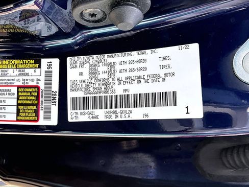 Used 2023 Toyota Sequoia Limited RWD image 34