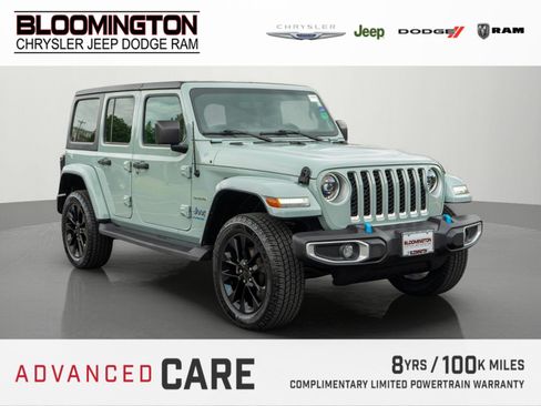 Used 2023 Jeep Wrangler Unlimited Sahara w/ Cold Weather Group AWD/4WD image 1