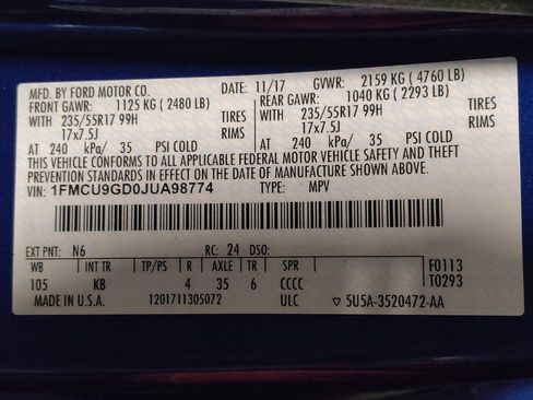 Used 2018 Ford Escape SE image 33