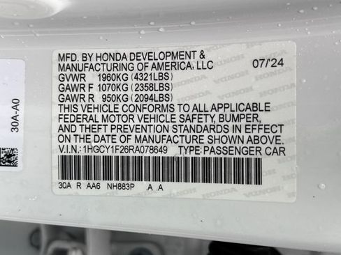 Used 2024 Honda Accord LX image 21