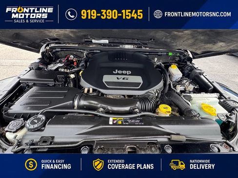 Used 2018 Jeep Wrangler Unlimited Sahara AWD/4WD image 3