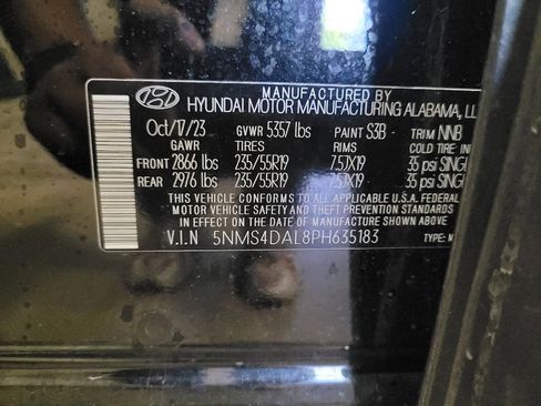 Used 2023 Hyundai Santa Fe Limited AWD/4WD image 33