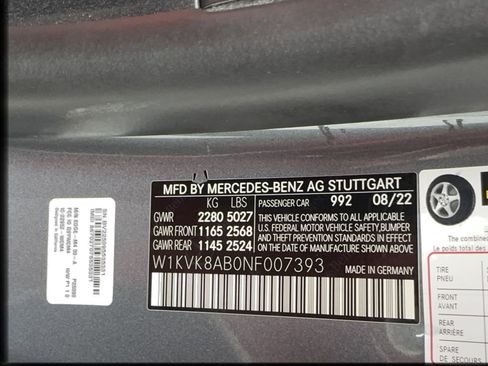 Used 2022 Mercedes-Benz SL 55 AMG 4MATIC image 42