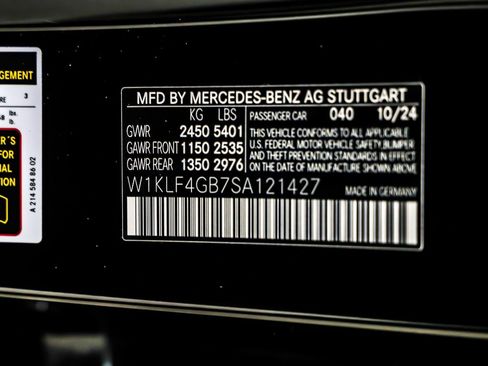 Certified 2025 Mercedes-Benz E 350 E 350 RWD Sedan w/ Winter Package image 27