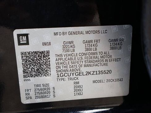 Used 2019 Chevrolet Silverado 1500 LTZ w/ LTZ Plus Package AWD/4WD image 27