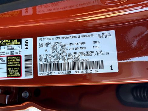 New 2025 Toyota Tacoma TRD Off-Road image 21