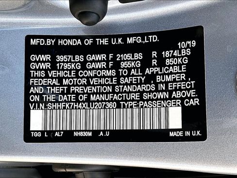 Used 2020 Honda Civic Sport image 34