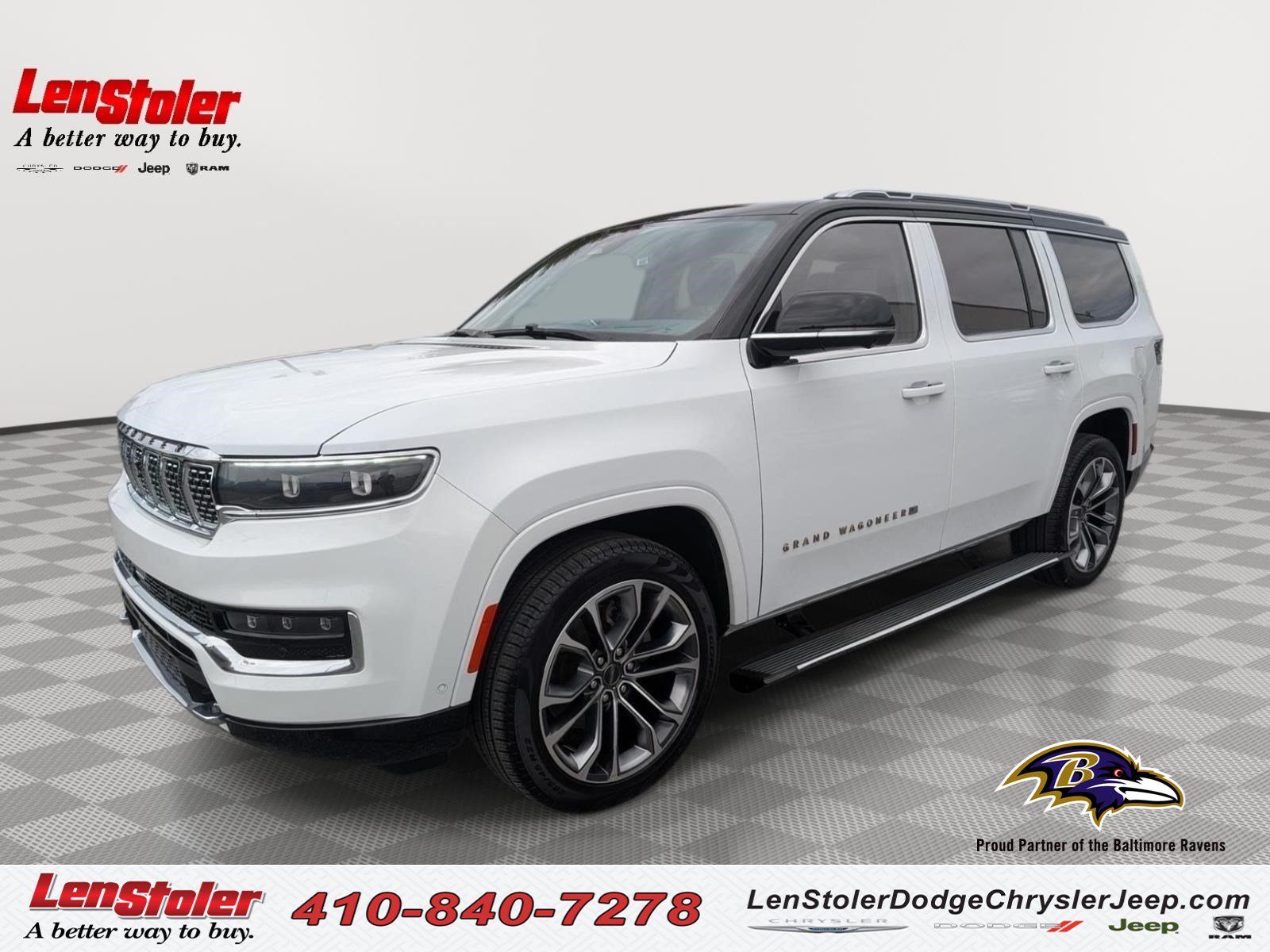 Used 2024 Jeep Grand Wagoneer Series III w/ Rear Seat Video Group 1 AWD/4WD image 1