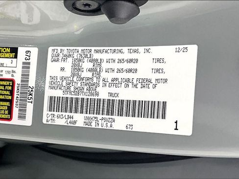 Used 2026 Toyota Tundra 1794 Edition AWD/4WD image 33