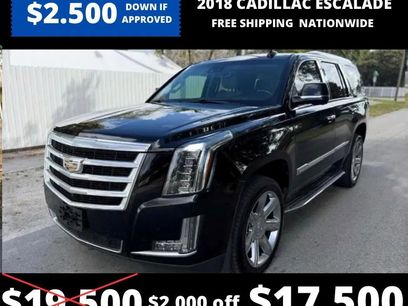 Used 2018 Cadillac Escalade Luxury