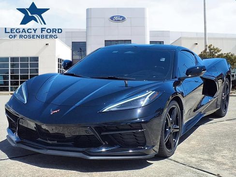 Used 2024 Chevrolet Corvette Stingray Preferred Cpe w/ Stealth Interior Trim Package RWD image 1