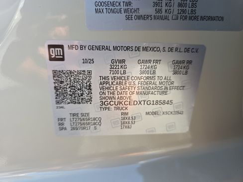 New 2026 Chevrolet Silverado 1500 Custom Trail Boss image 32