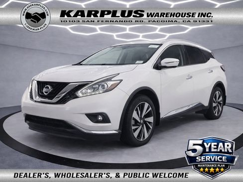 Used 2018 Nissan Murano Platinum w/ Cargo Package image 1