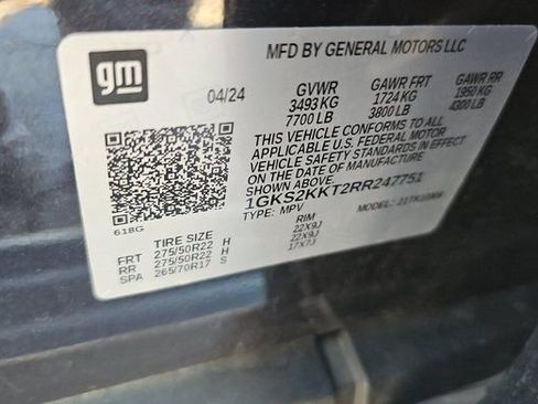 Used 2024 GMC Yukon XL Denali Ultimate AWD/4WD image 16