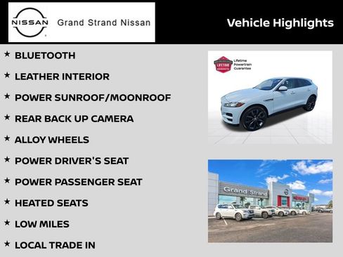 Used 2018 Jaguar F-PACE Prestige AWD/4WD image 3