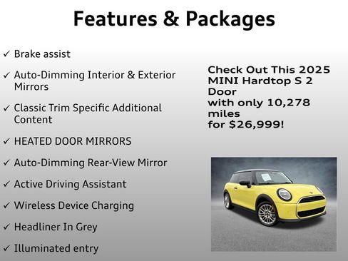 Used 2025 MINI Cooper S FWD image 20
