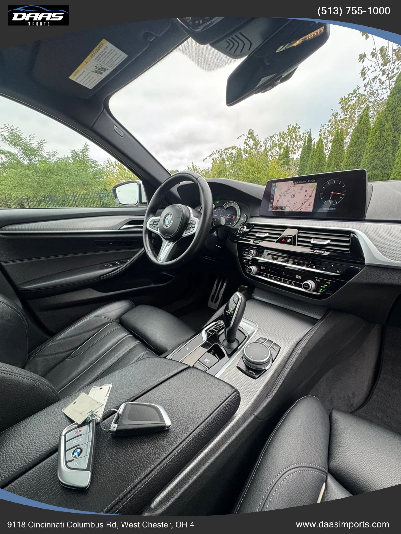 Used 2019 BMW 530i xDrive w/ M Sport Package AWD/4WD image 30