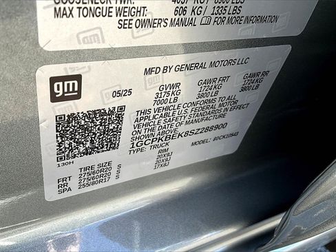 Certified 2025 Chevrolet Silverado 1500 Custom w/ Turbomax Blackout Package image 17