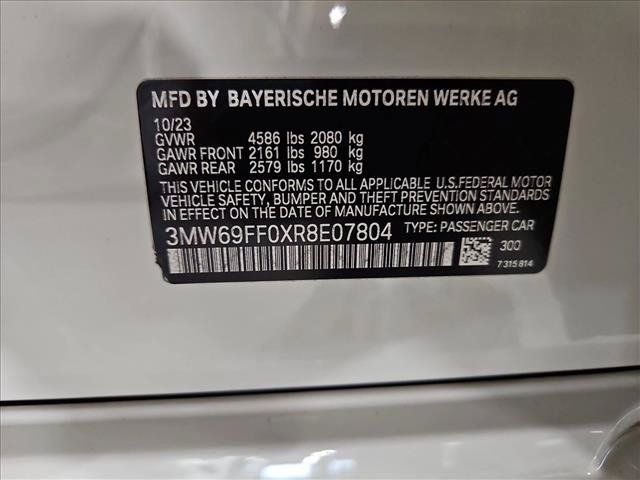 Certified 2024 BMW 330i Sedan w/ Convenience Package RWD image 26