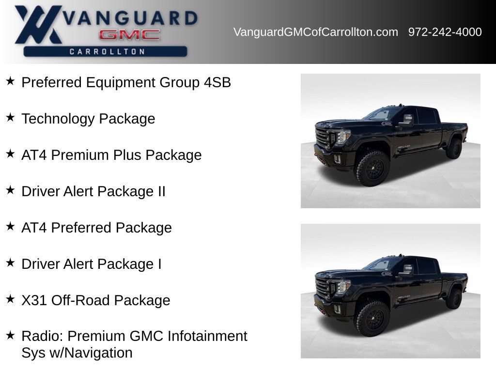 Used 2021 GMC Sierra 2500 AT4 w/ AT4 Premium Plus Package AWD/4WD image 2