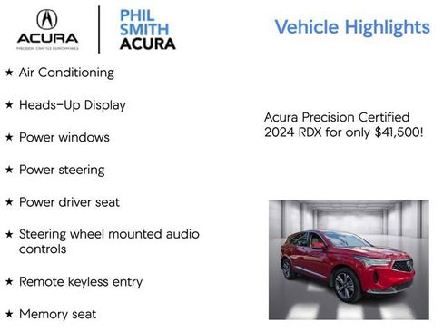 Certified 2024 Acura RDX SH-AWD w/ Advance Package image 9