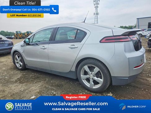 Used 2012 Chevrolet Volt Premium w/ Premium Trim Package FWD image 3