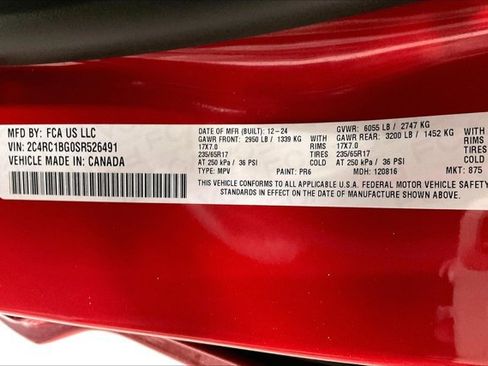 Used 2025 Chrysler Pacifica Select FWD image 44