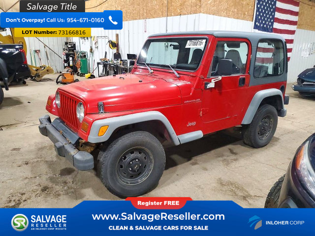 Used 1998 Jeep Wrangler SE AWD/4WD image 1