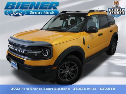 Certified 2022 Ford Bronco Sport Big Bend w/ Convenience Package