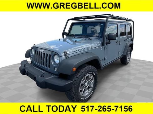 Used 2014 Jeep Wrangler Unlimited Rubicon w/ Connectivity Group AWD/4WD image 1