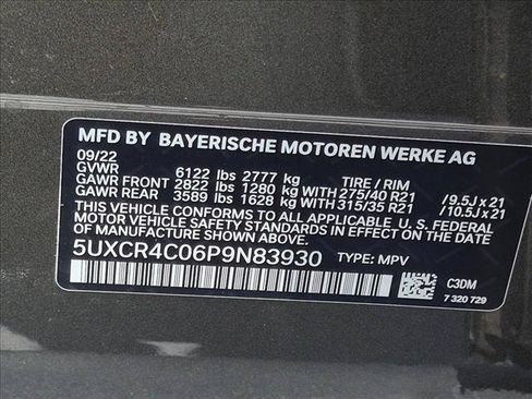 Used 2023 BMW X5 sDrive40i w/ Premium Package RWD image 17