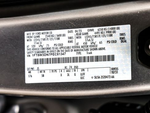 Used 2023 Ford F350 Lariat w/ Camper Package image 25