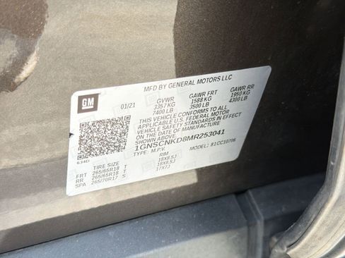 Used 2021 Chevrolet Tahoe LT RWD image 20