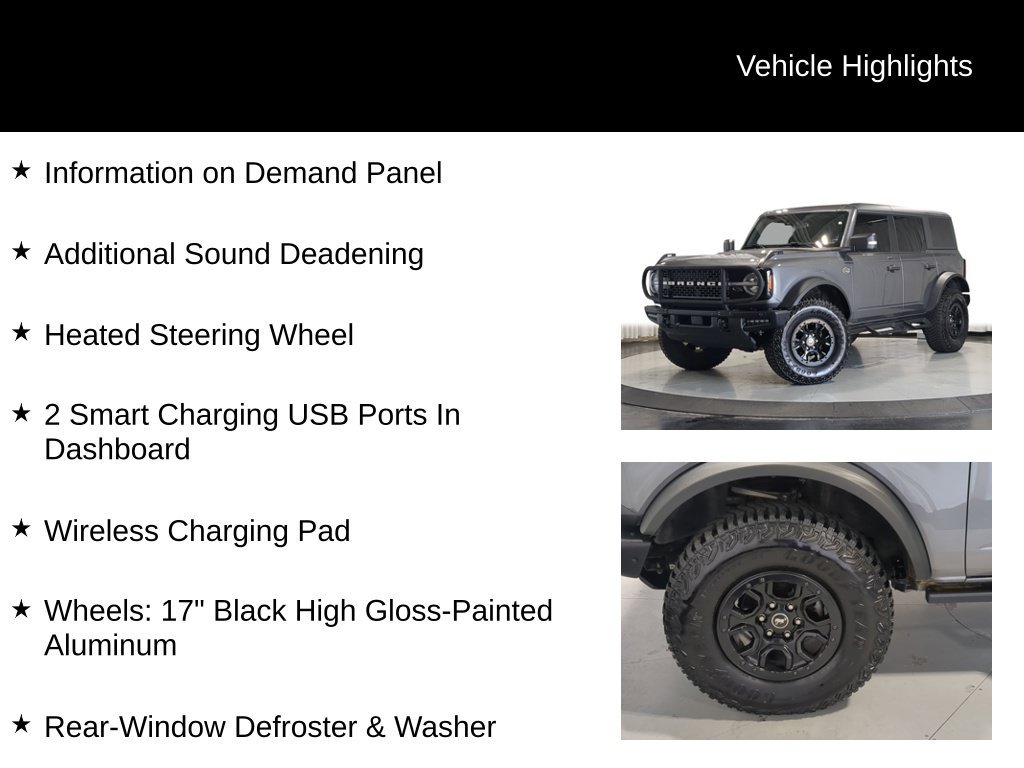 Used 2023 Ford Bronco Wildtrak AWD/4WD image 32