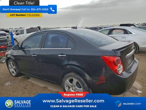 Used 2015 Chevrolet Sonic LTZ w/ Advanced Safety Package image 3