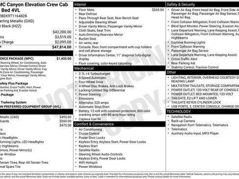 New 2026 GMC Canyon Elevation w/ Convenience Package image 4