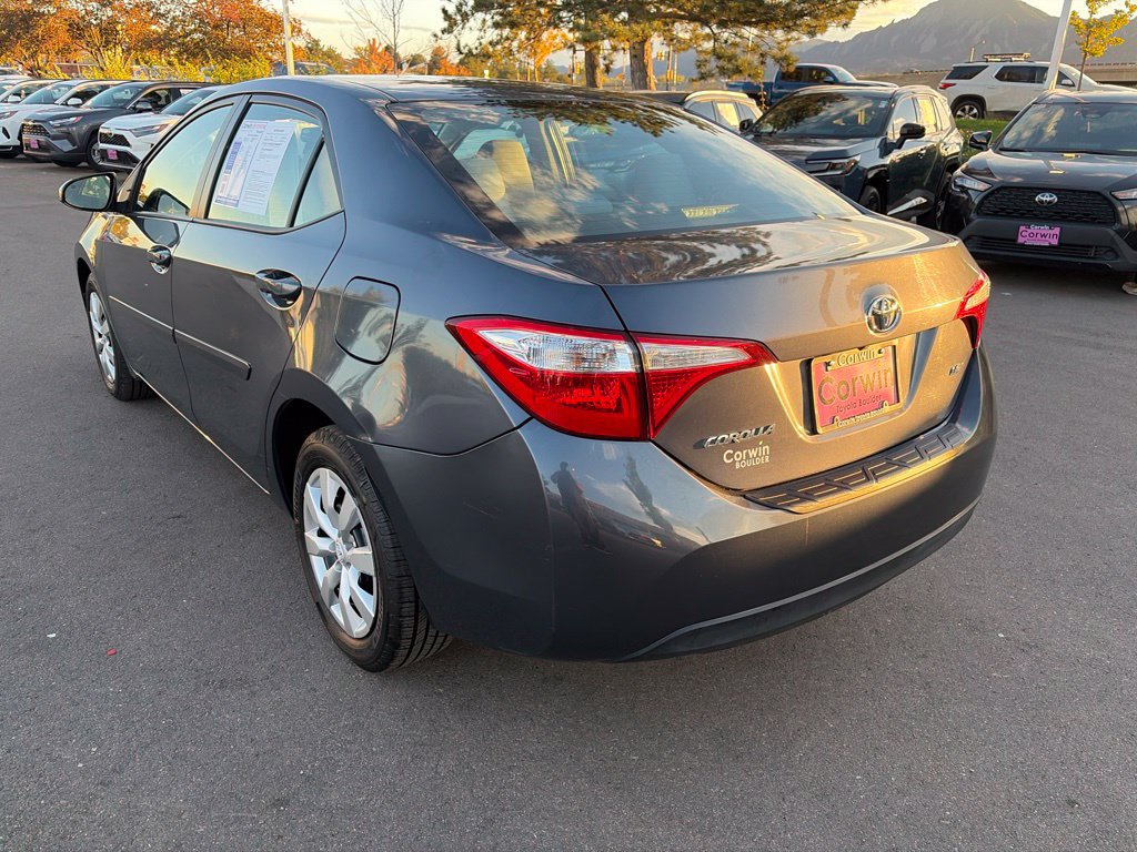 Used 2015 Toyota Corolla LE w/ Body Protection Package #1 FWD image 7