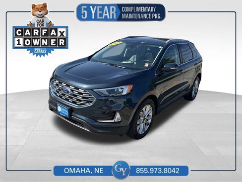 Used 2022 Ford Edge Titanium AWD/4WD image 1
