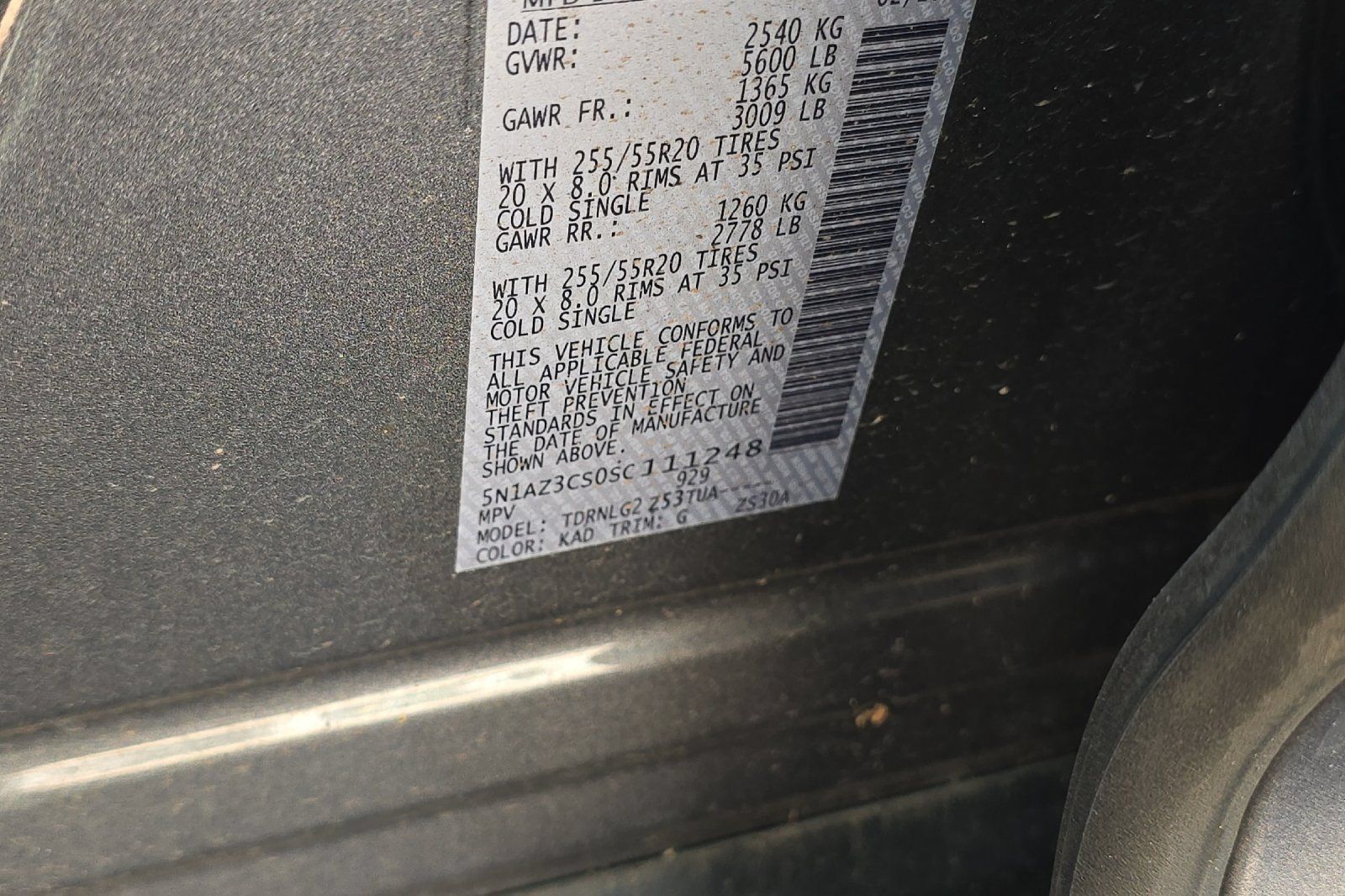Used 2025 Nissan Murano SL AWD/4WD image 35