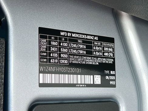 New 2025 Mercedes-Benz Sprinter 2500 image 35