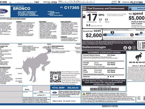 Used 2023 Ford Bronco Badlands AWD/4WD image 17
