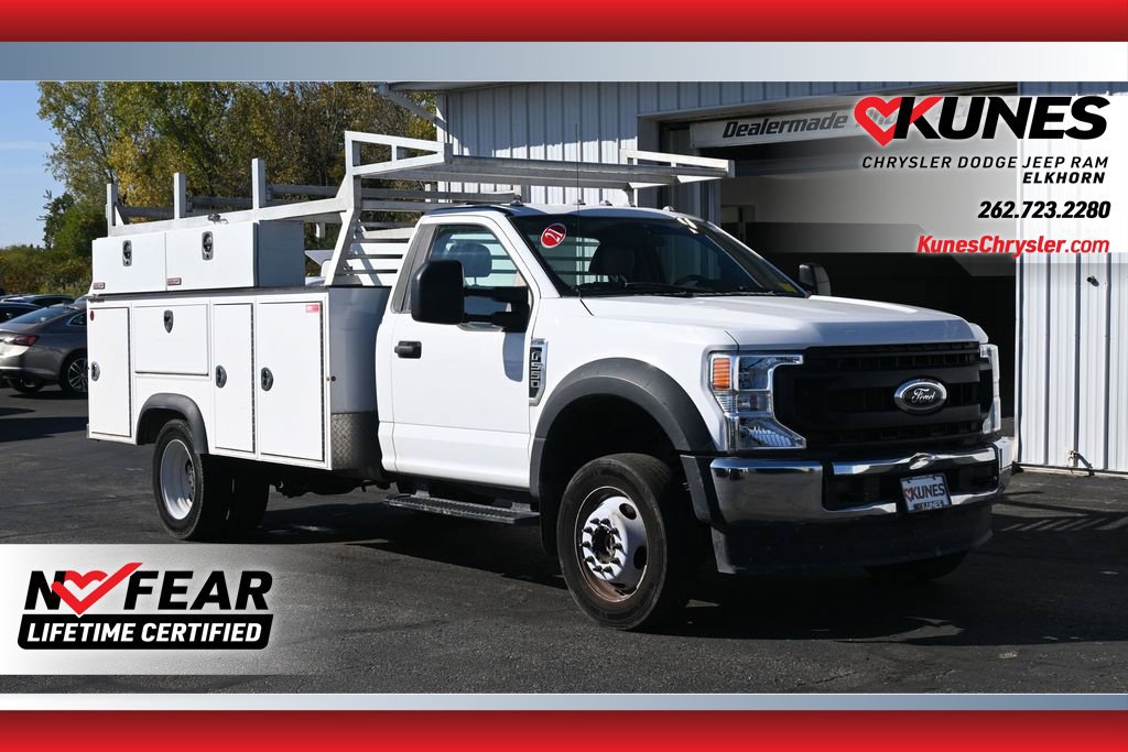 Used 2021 Ford F550 4x4 Regular Cab Super Duty image 1
