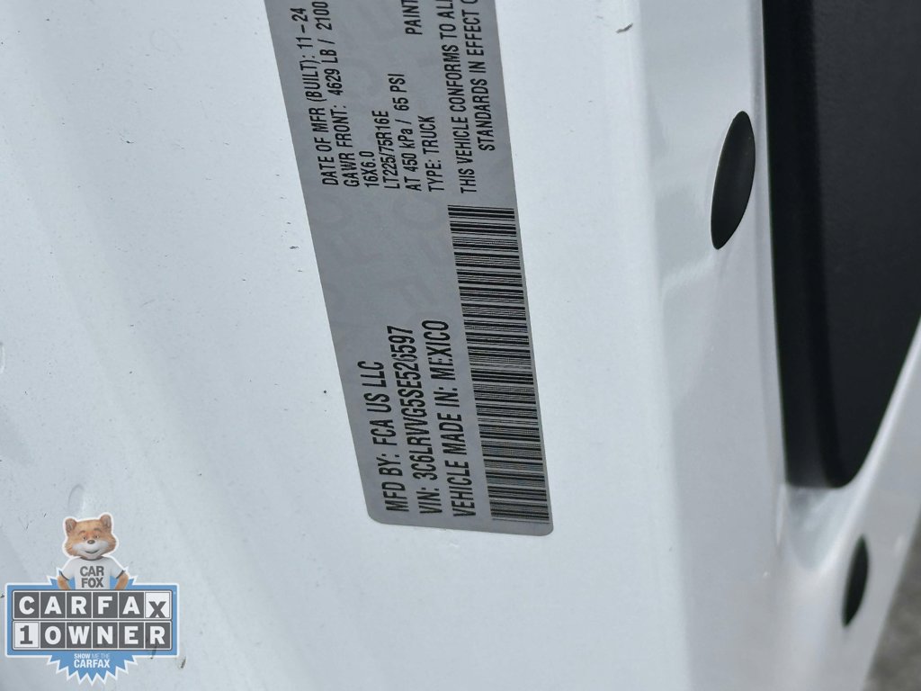Used 2025 RAM ProMaster 2500 w/ U-Haul Equipment Group FWD image 19
