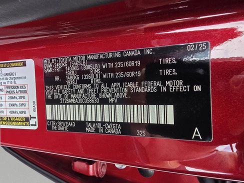 Certified 2025 Lexus RX 350 FWD w/ Technology Package image 30