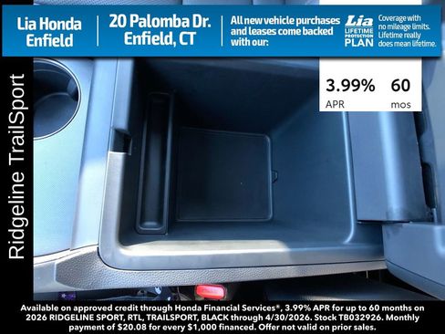 New 2026 Honda Ridgeline TrailSport image 24