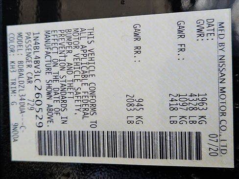 Used 2020 Nissan Altima 2.5 S image 25