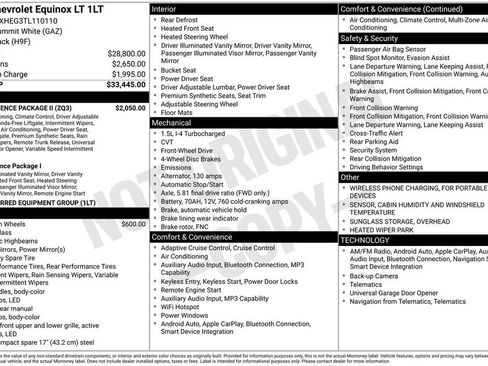 Used 2026 Chevrolet Equinox LT w/ Convenience Package II FWD image 4